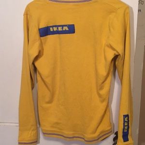 Fun IKEA yellow v neck